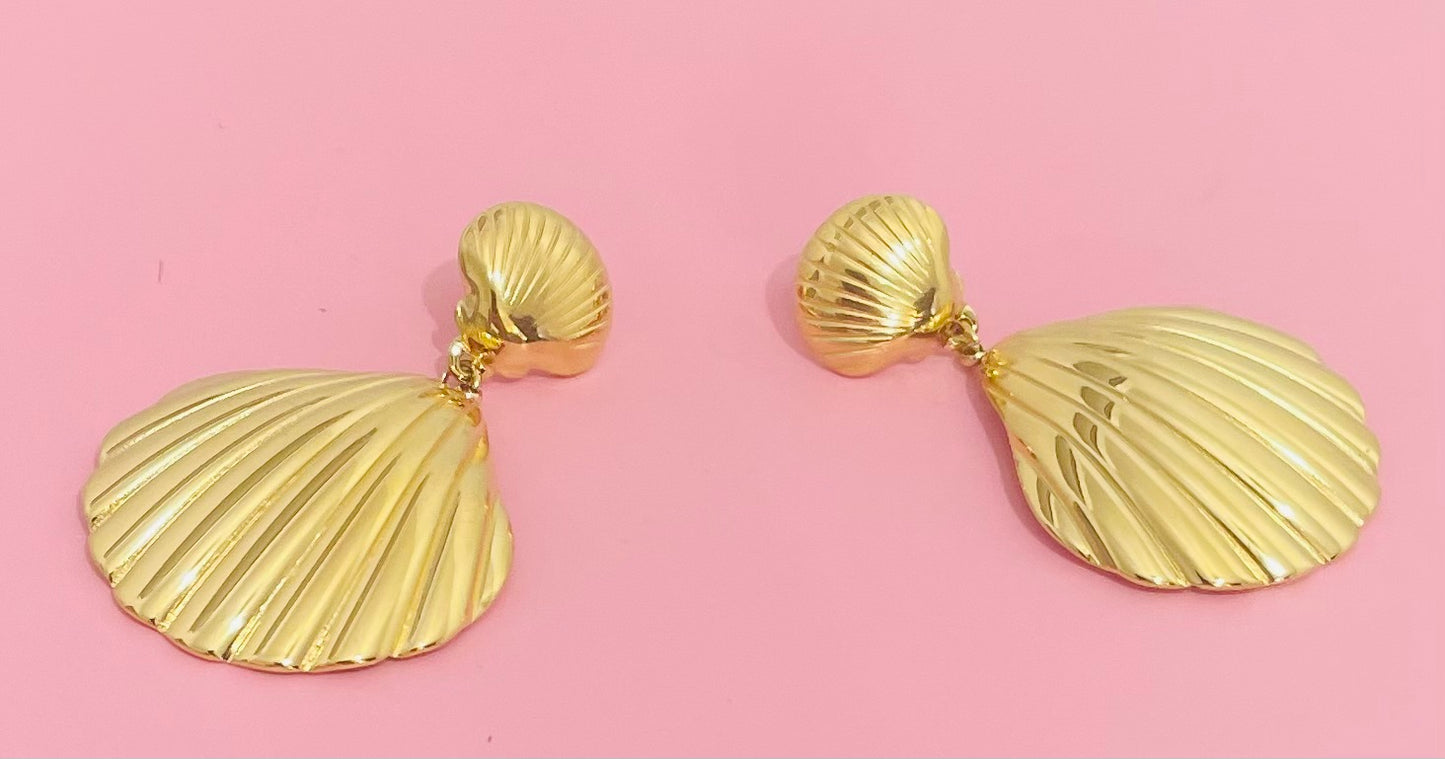 Boucles d’oreilles coquillages ✨🎀