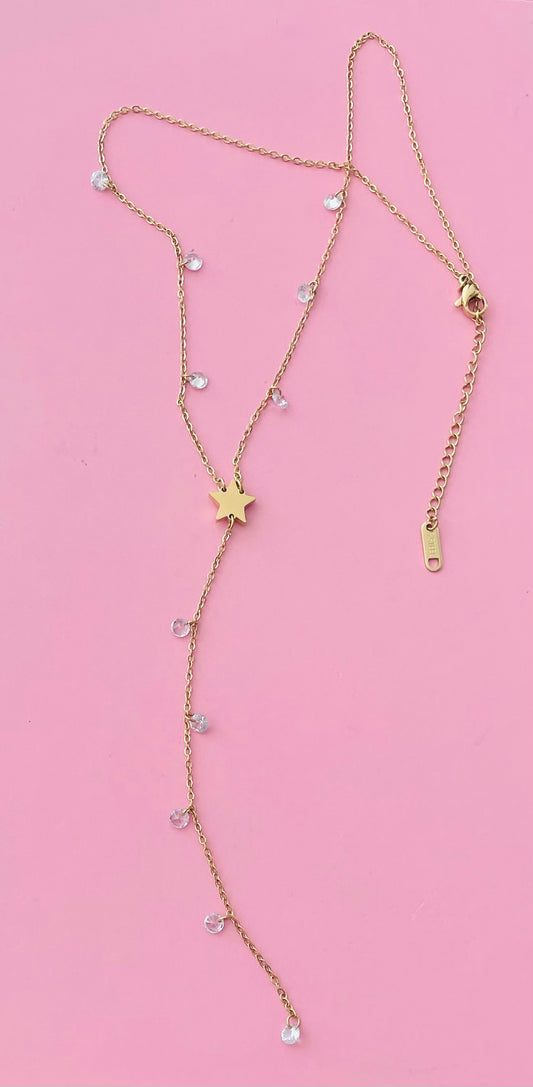 Collier doré étoile ✨