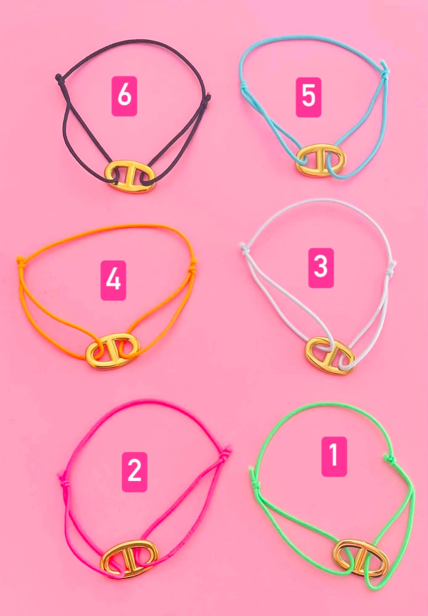 🎀✨Bracelet doré mailles marine cordons ✨🎀