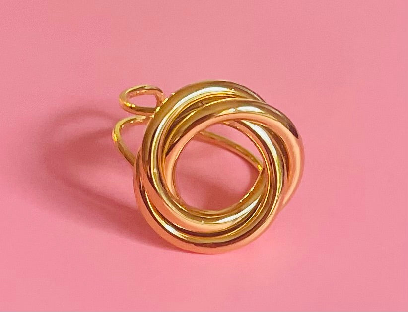 🎀✨bague dorée ronde✨🎀
