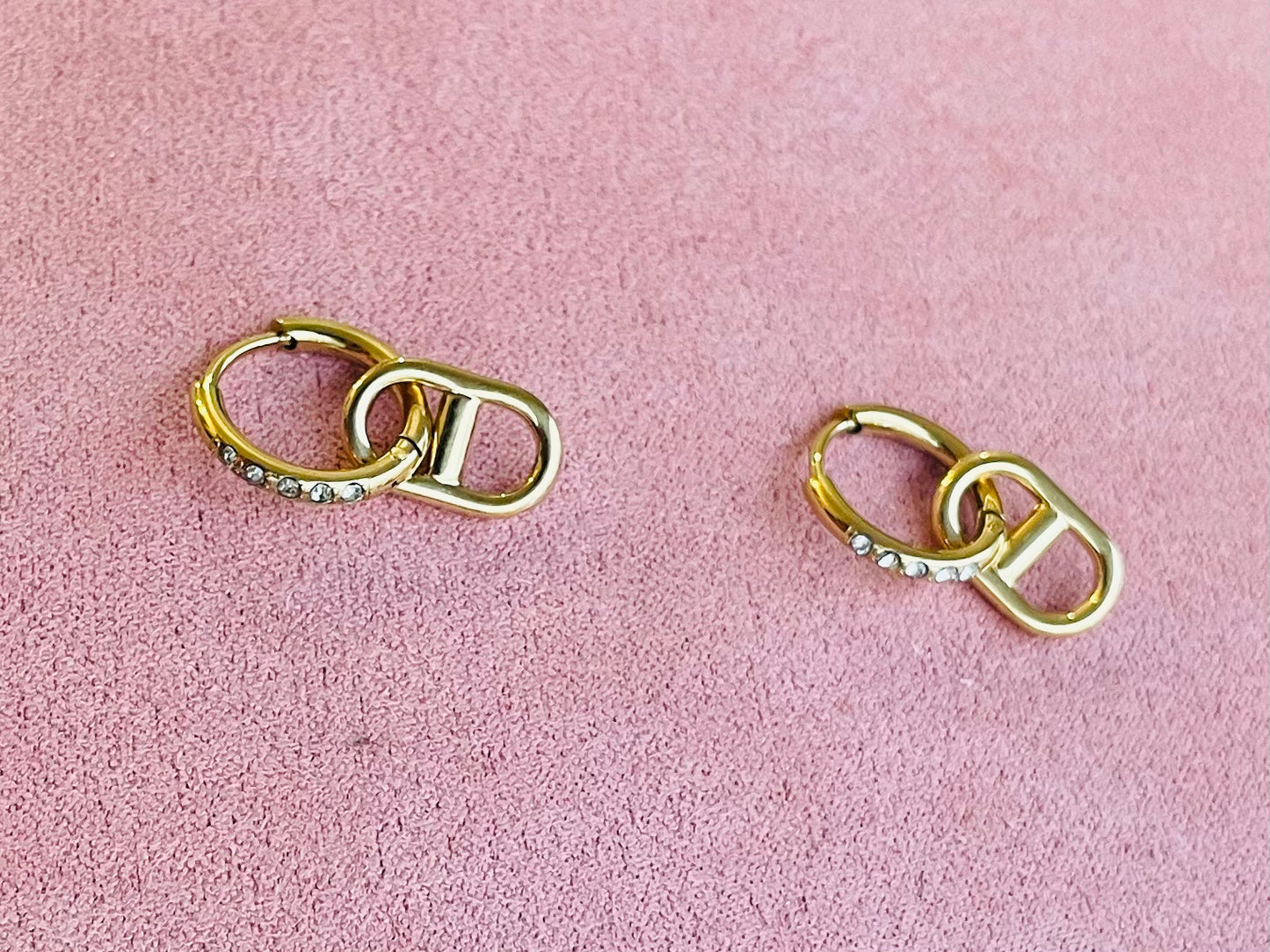 Boucles d’oreilles dorées