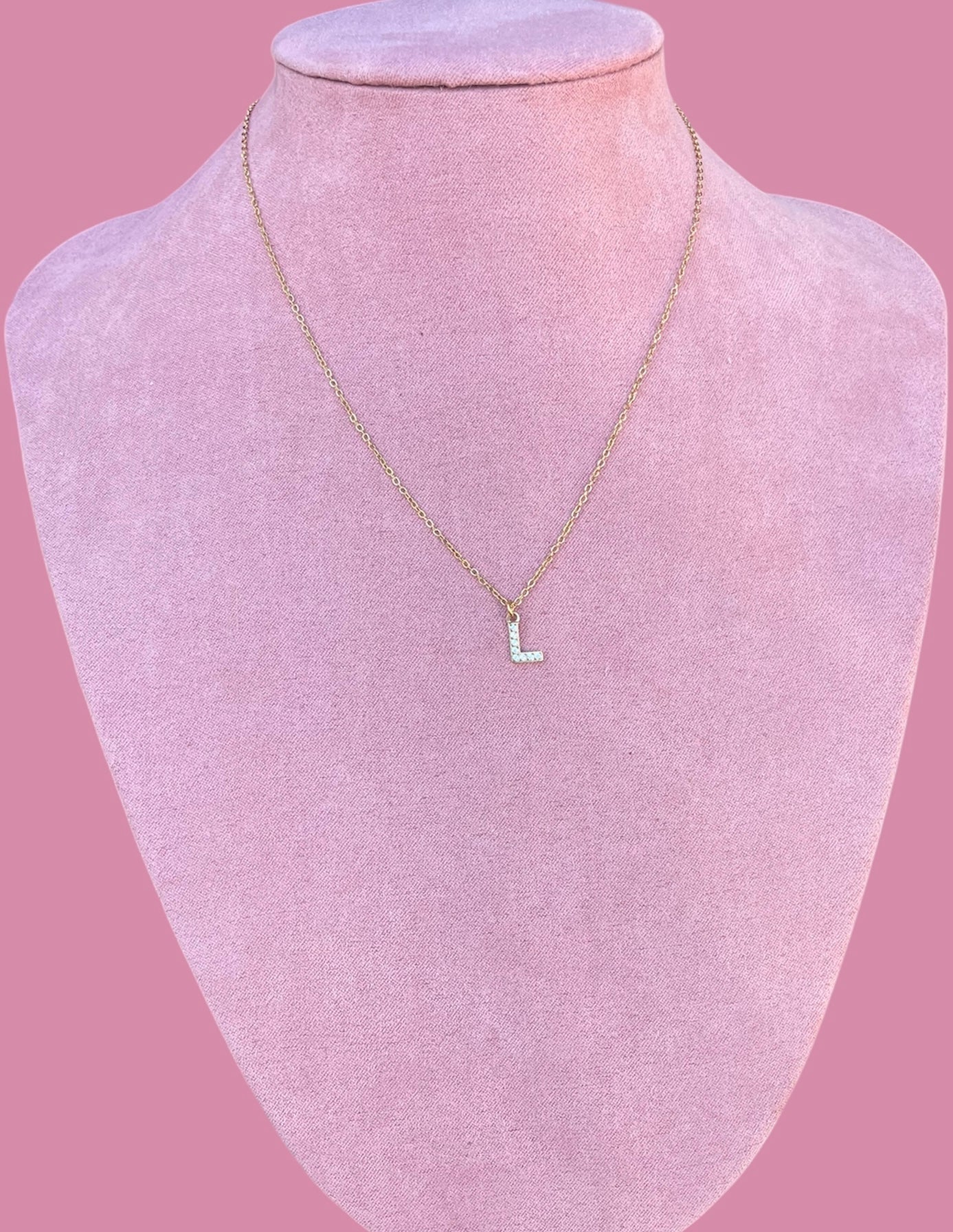 Colliers initiales strass✨🎀