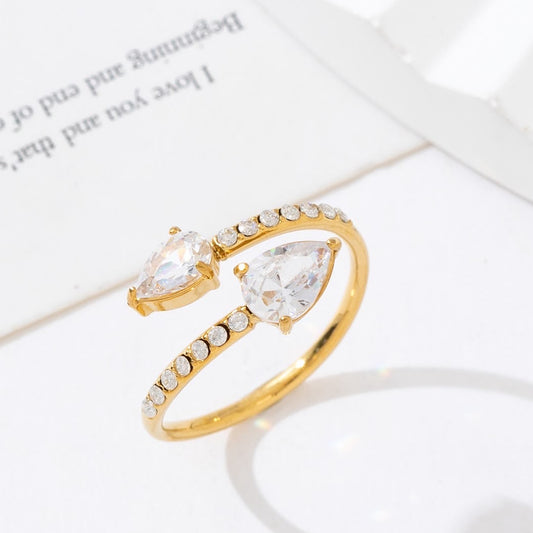 ✨Bague dorée🩷