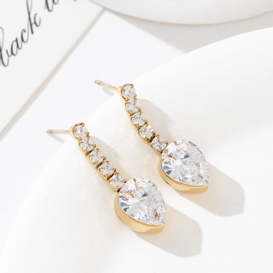 Boucles d'oreilles dorées