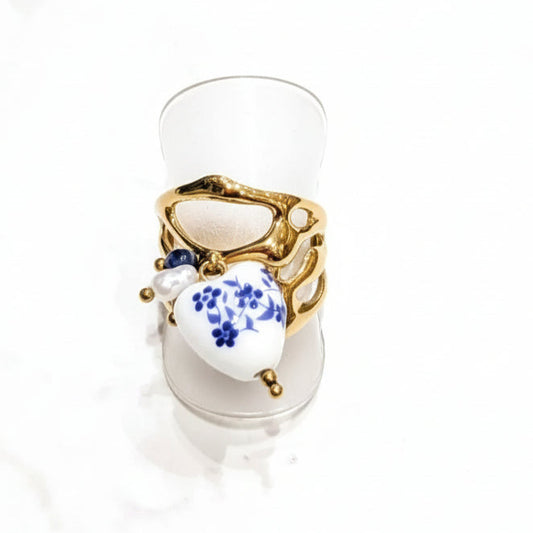 Bague dorée