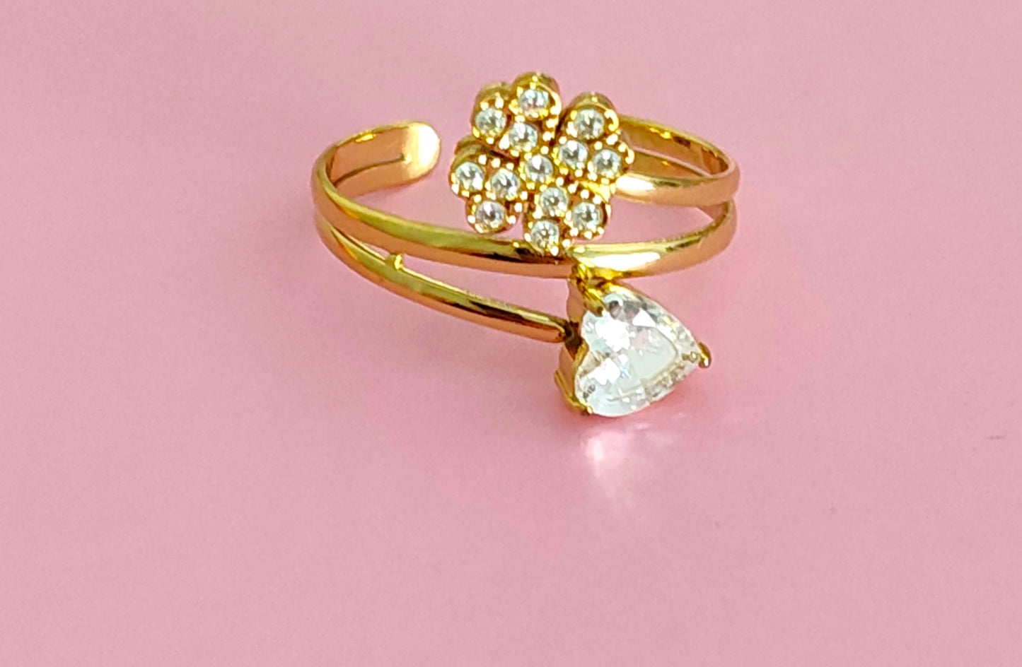 Bague dorée