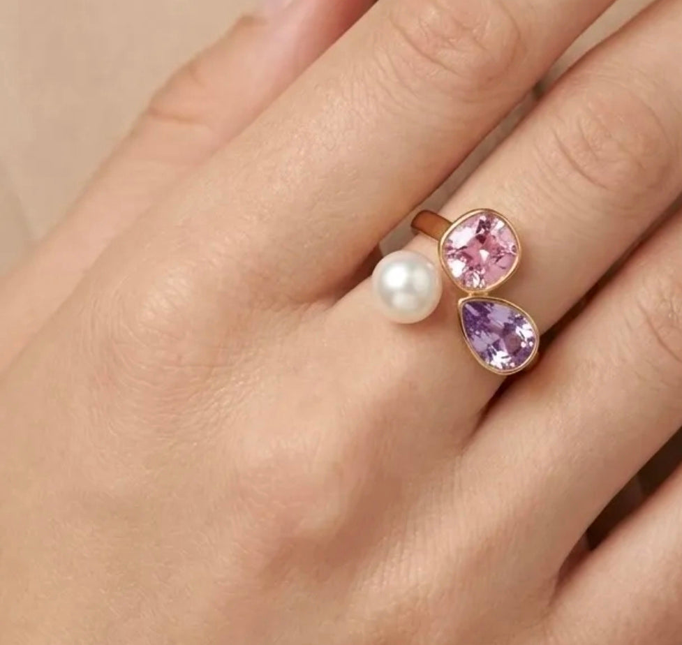 Bague dorée