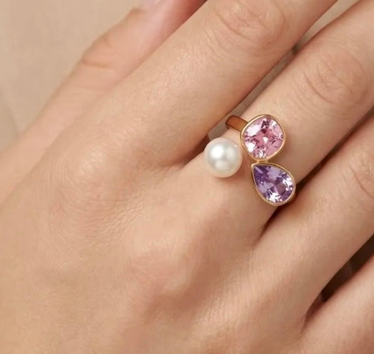 Bague dorée