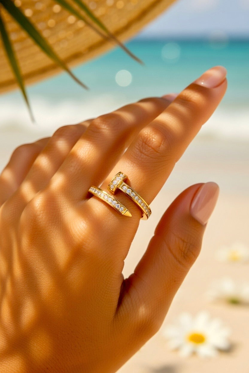 ✨Bague dorée 🩷