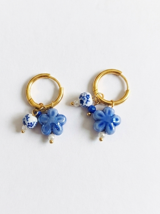 Boucles d'oreilles fleurs