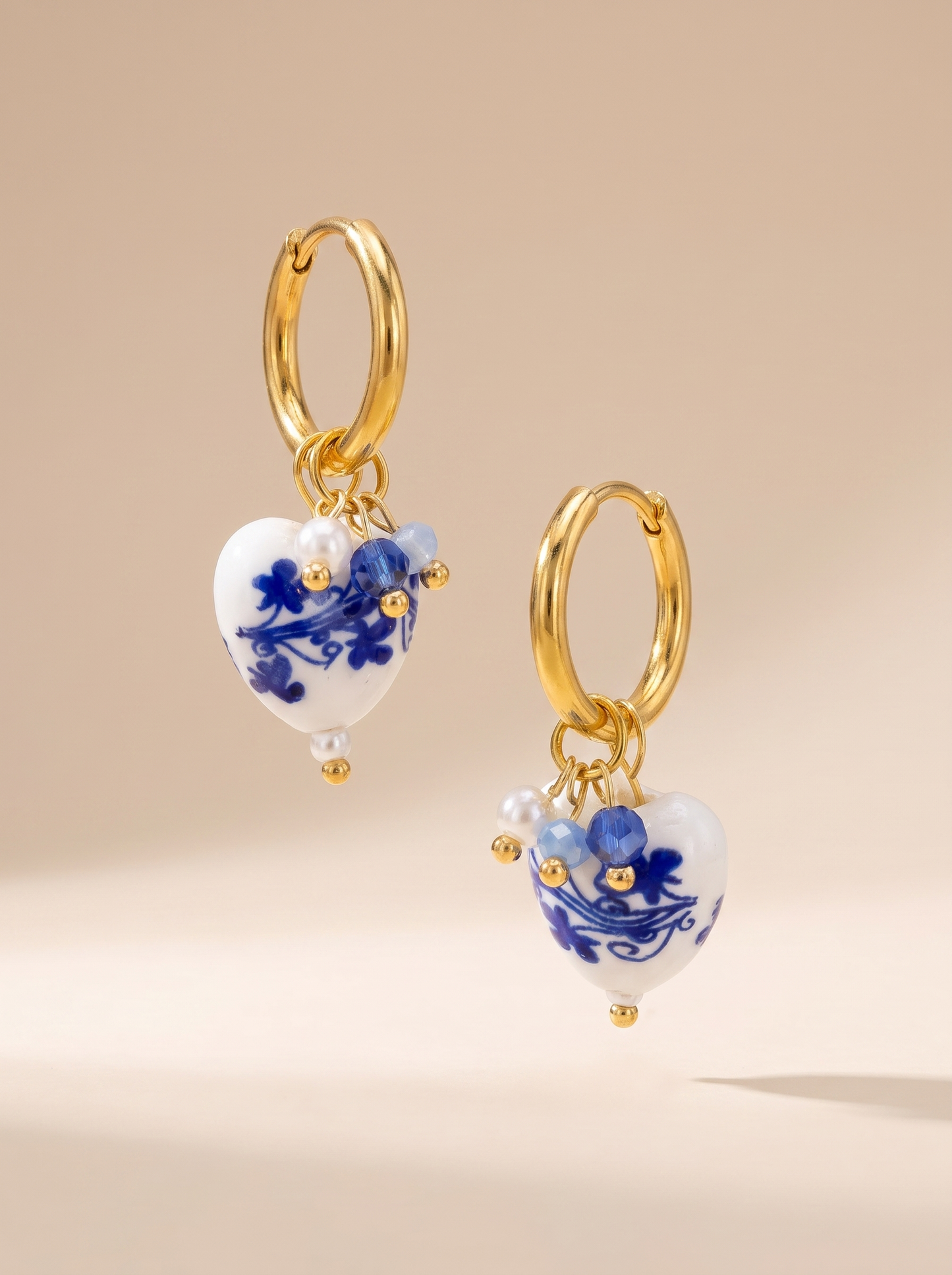 Boucles d'oreilles dorées