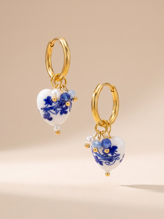 Boucles d'oreilles dorées
