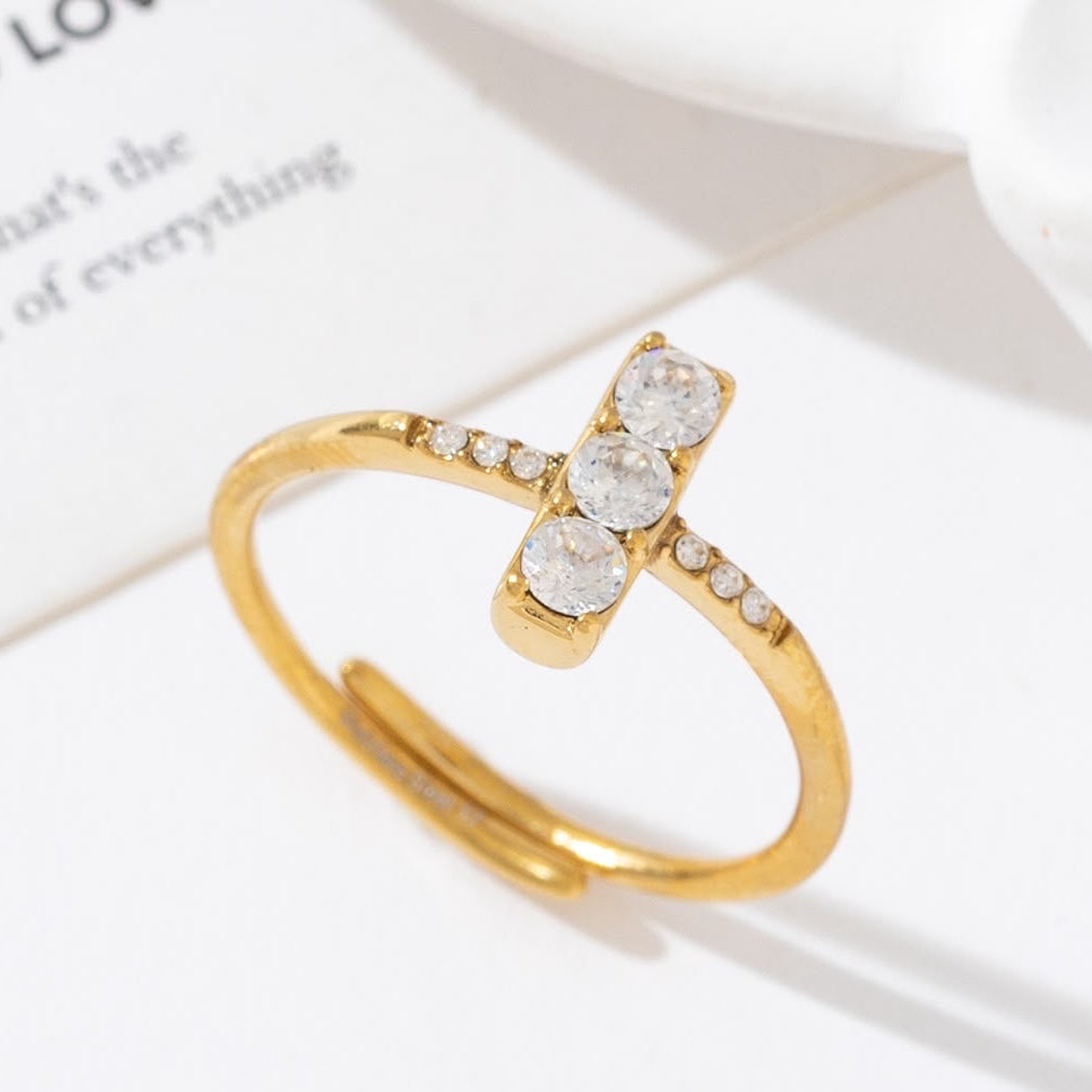 Bague dorée
