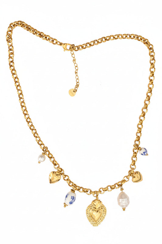 Collier doré