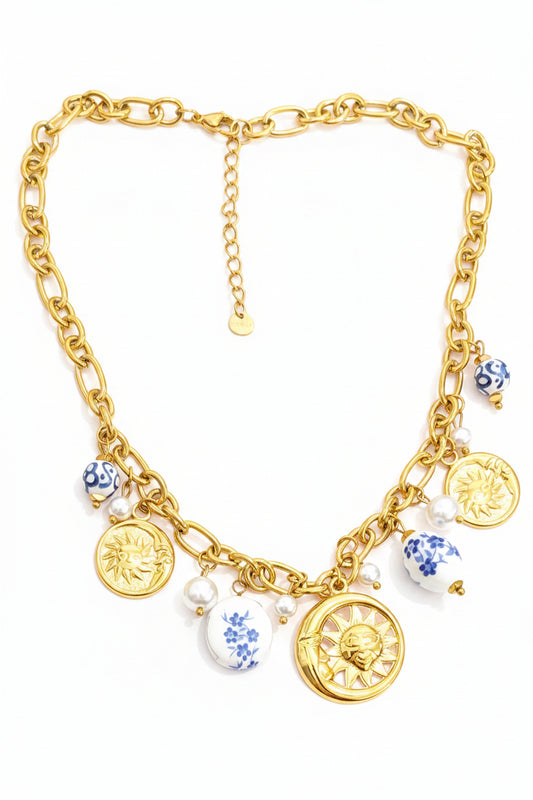 Collier doré