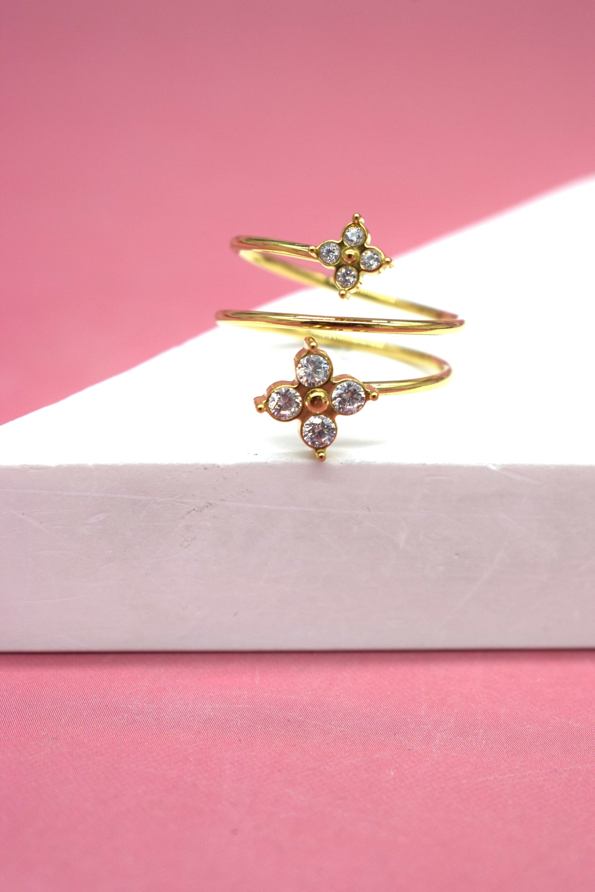 Bague dorée
