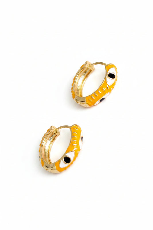 Boucles d'oreilles dorées