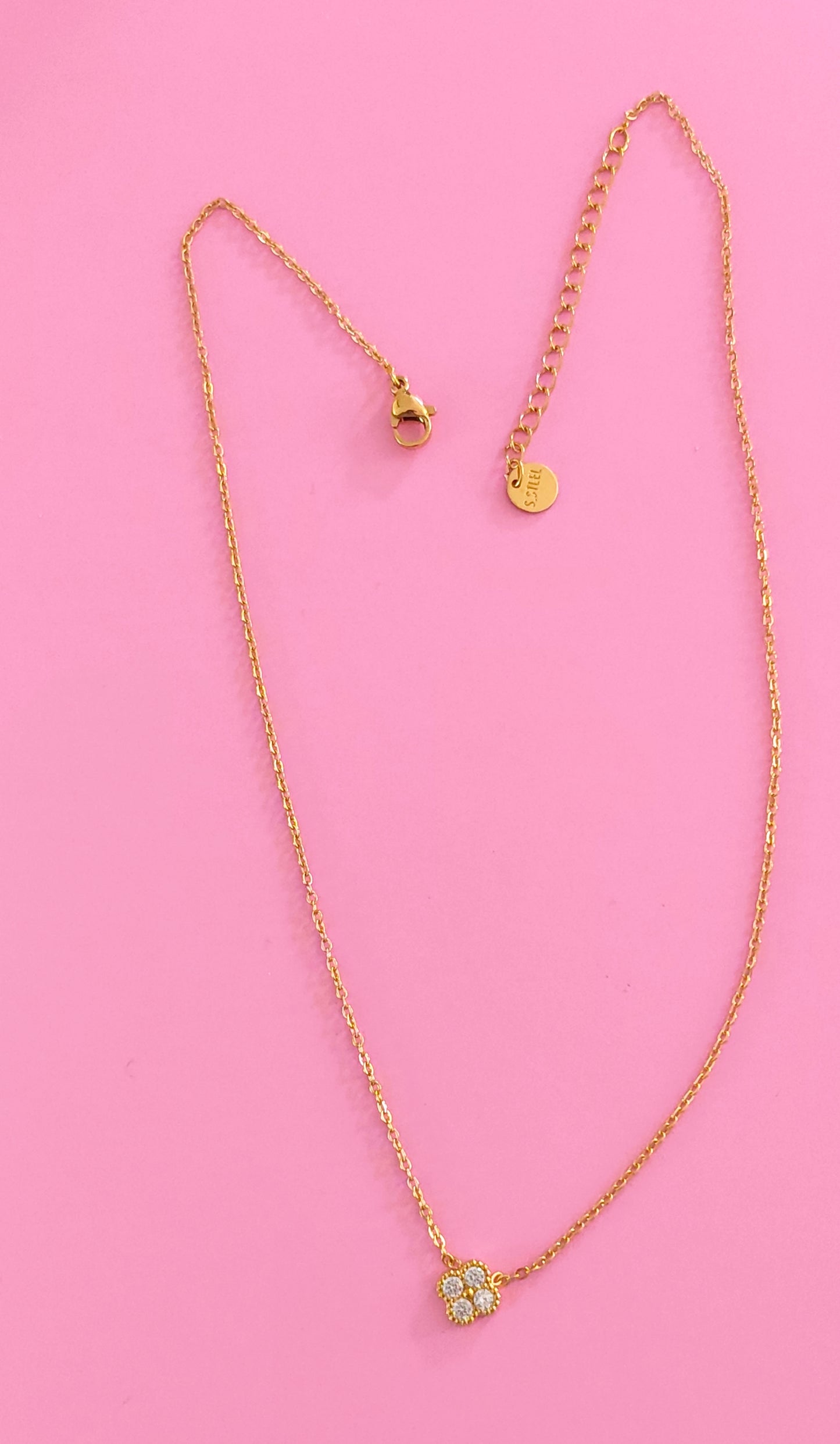 Collier doré princesse