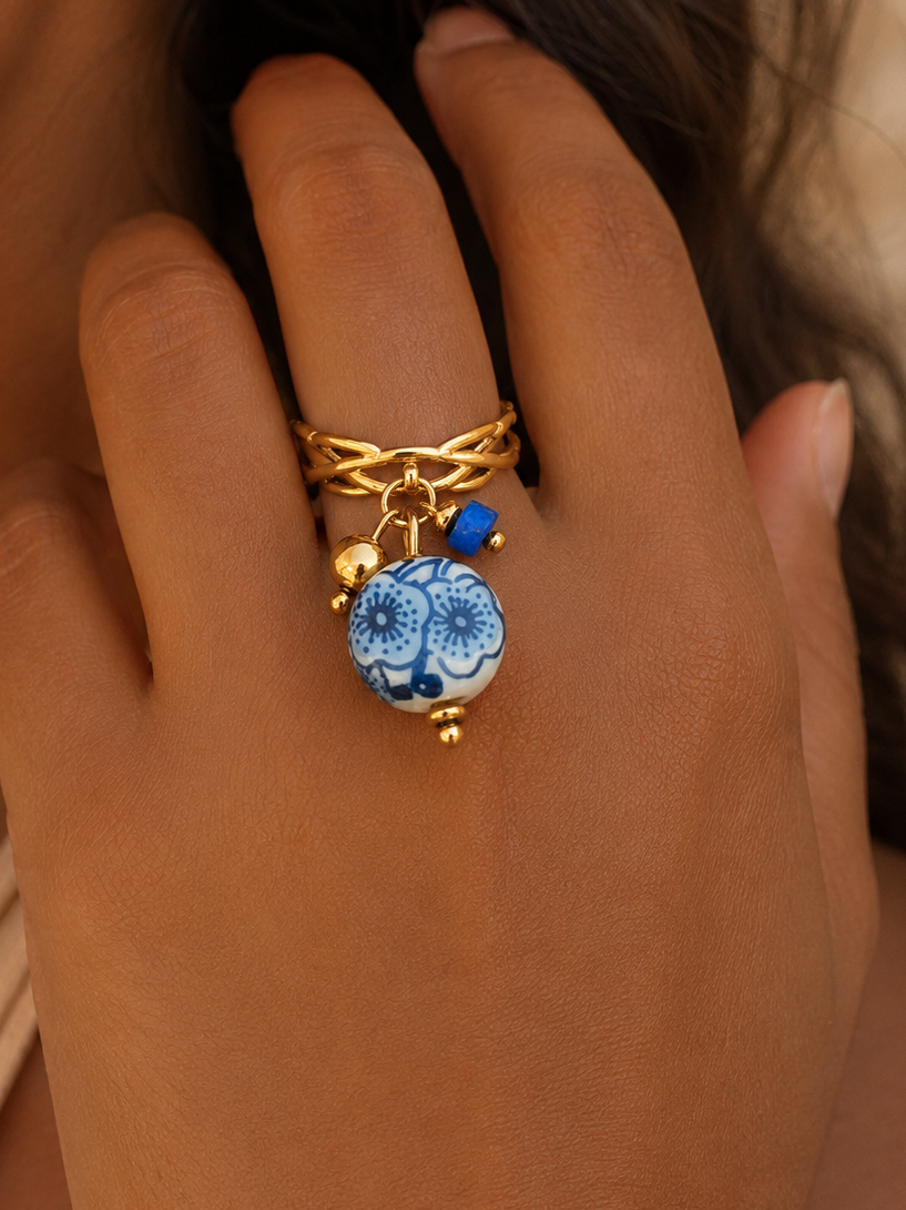 Bague dorée