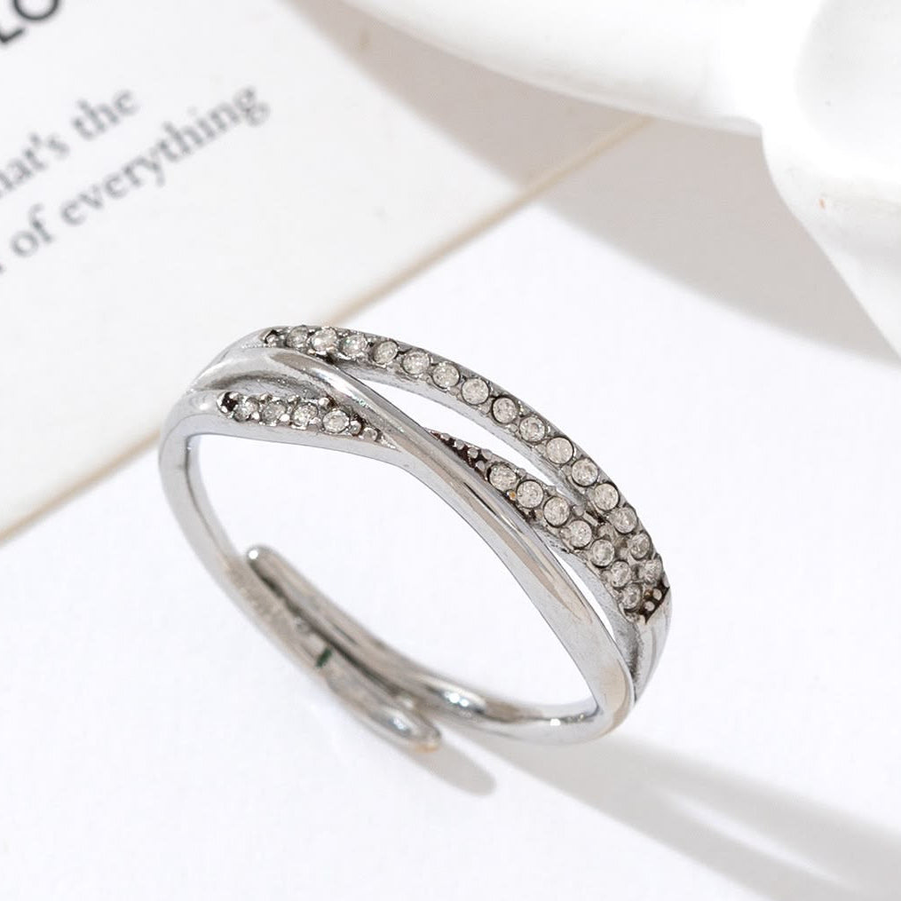 Bague argenté