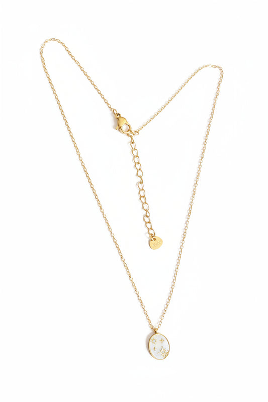 Collier doré étoiles