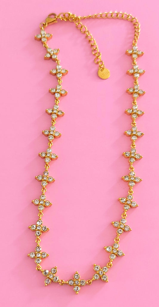 Collier doré blanc✨