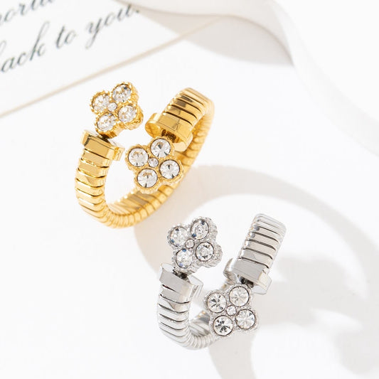 Bague fleurs