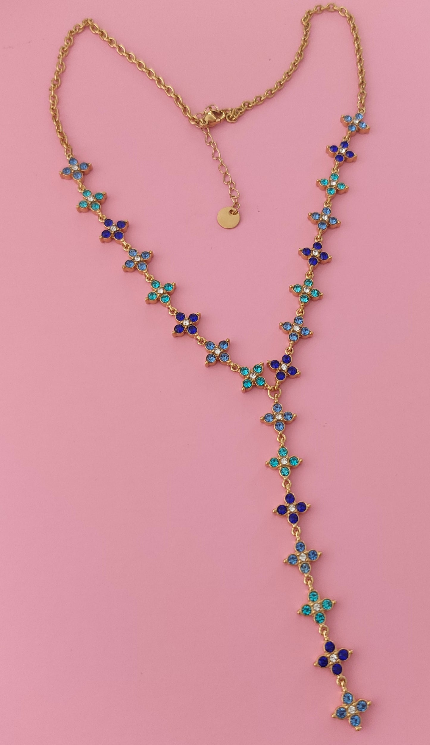 Collier y bleu