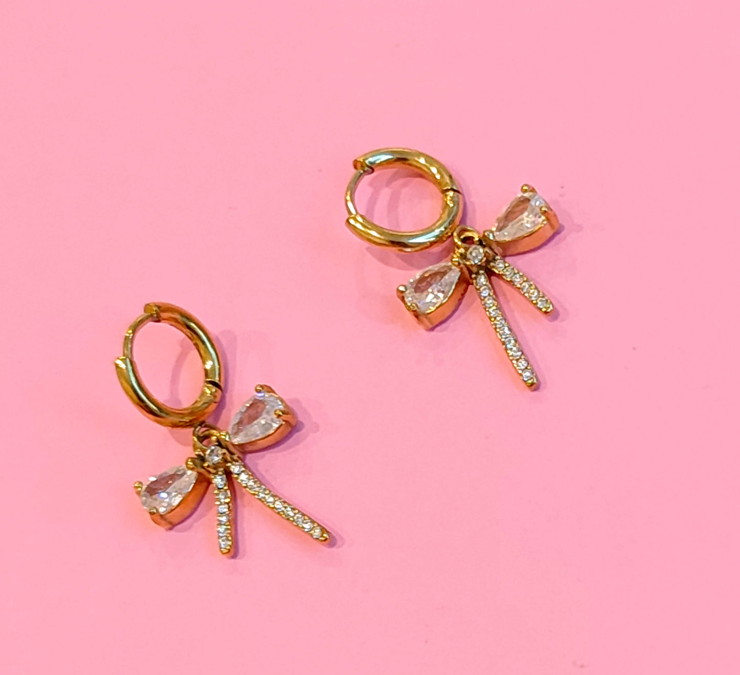 Boucles d'oreilles dorées