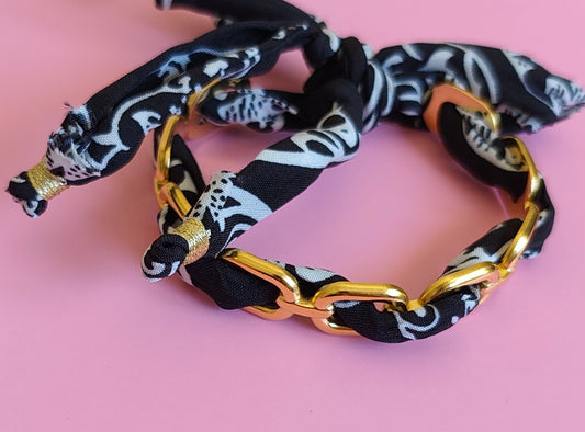 Jonc bandana doré ⭐
