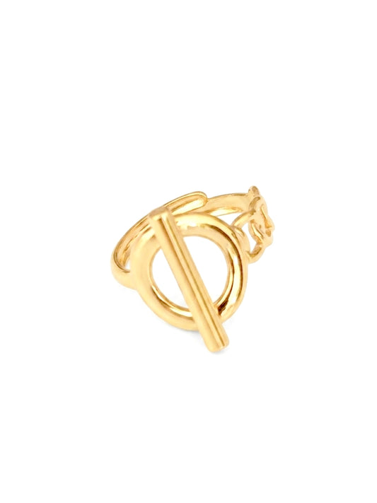 Bague dorée
