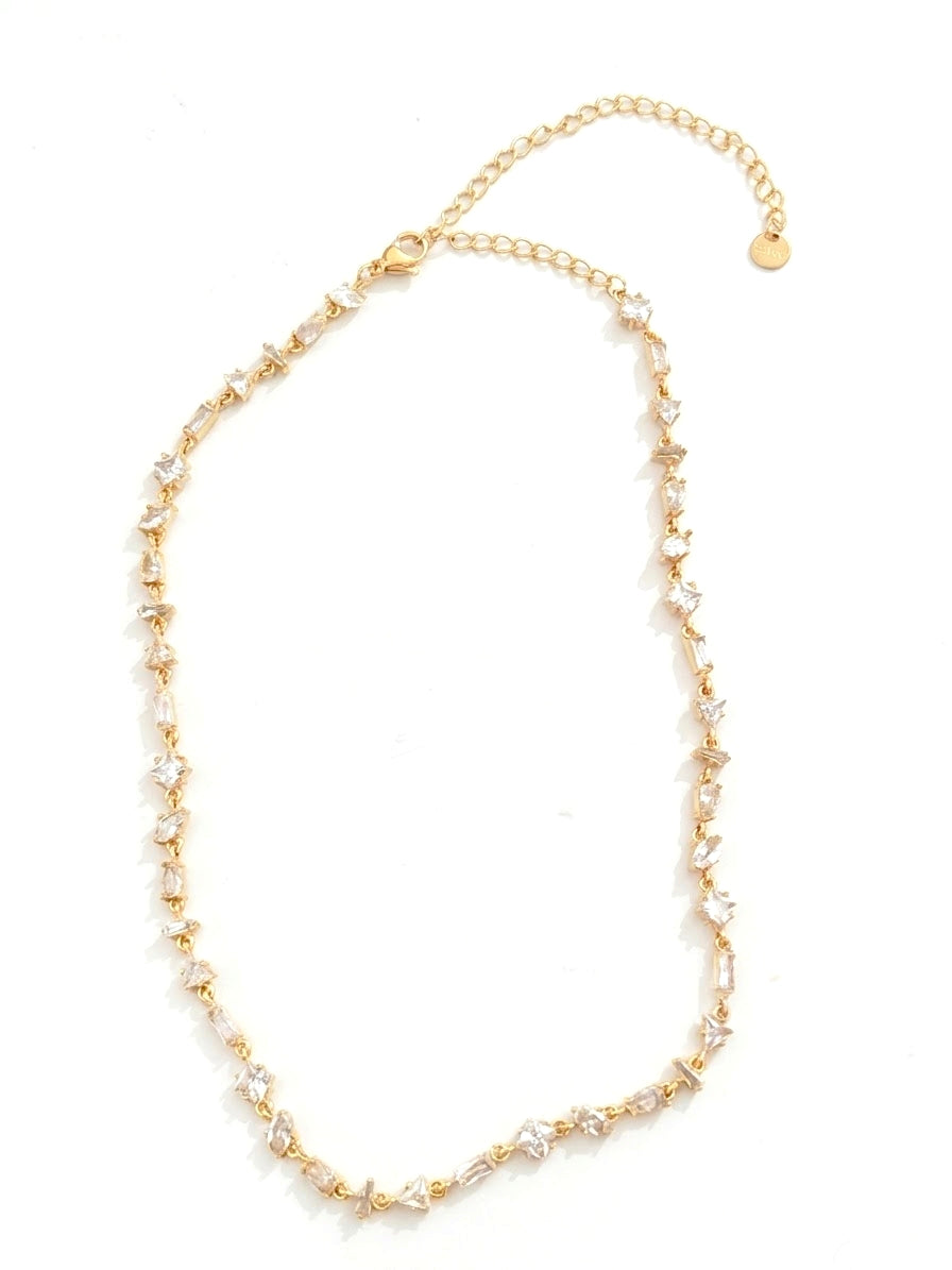 Collier doré 🩷✨