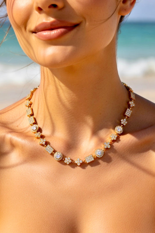 Collier doré