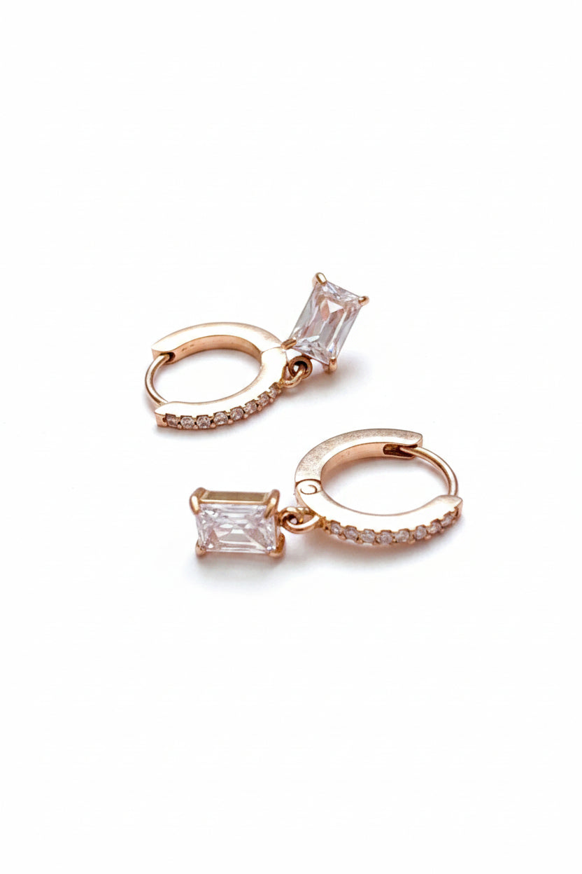 Boucles d'oreilles dorées