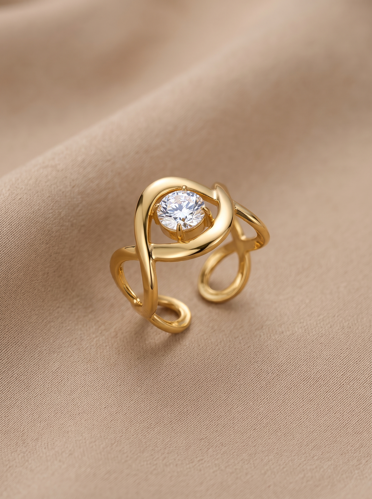 Bague dorée 💕🌷
