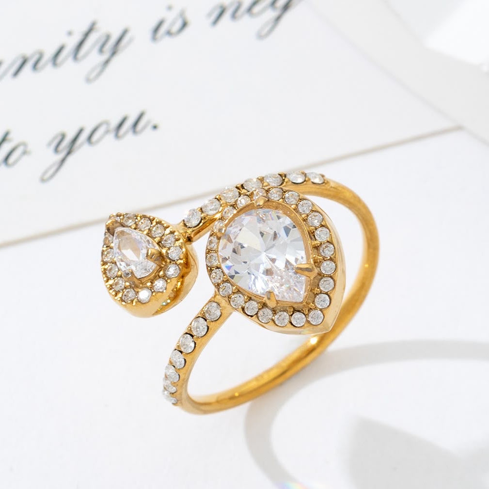 Bague dorée