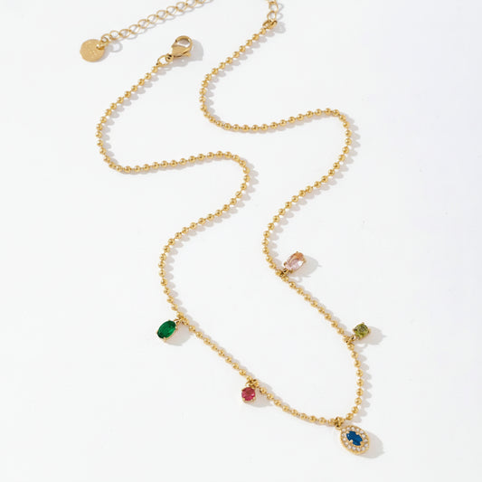 Collier doré multi🌺