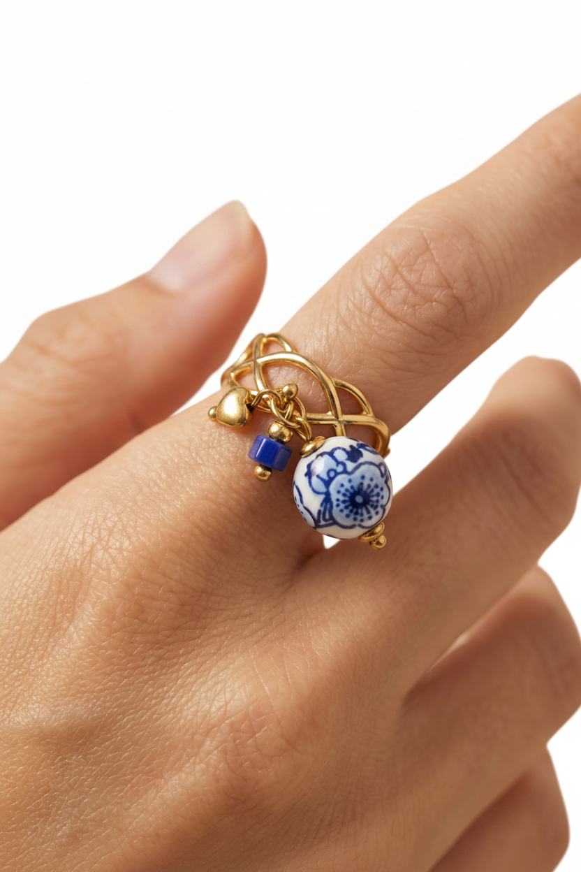 Bague dorée