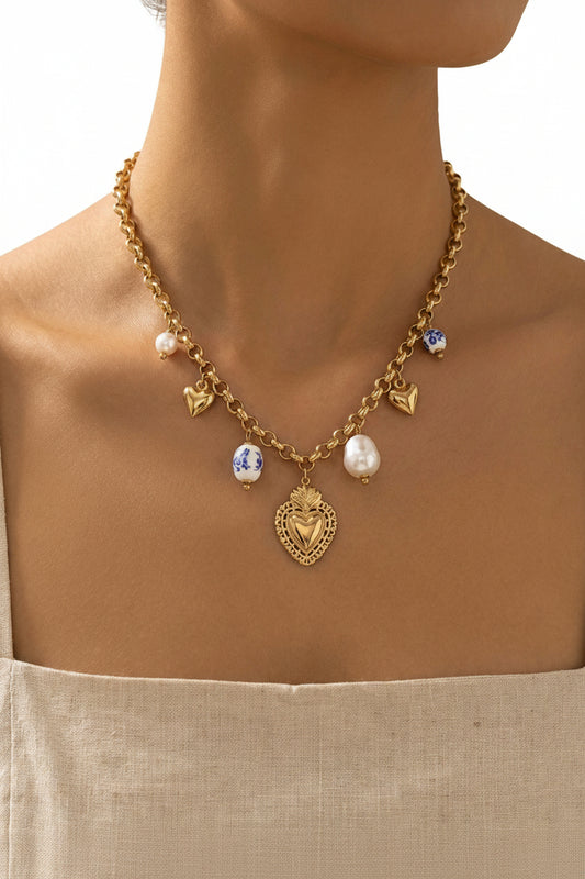 Collier doré