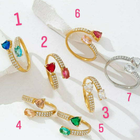 Bague dorée