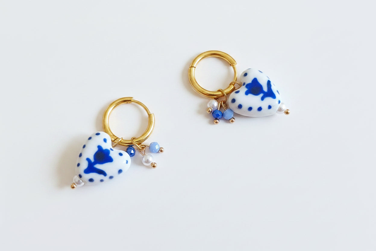 Boucles d'oreilles dorées