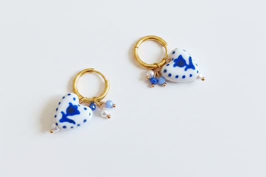 Boucles d'oreilles dorées