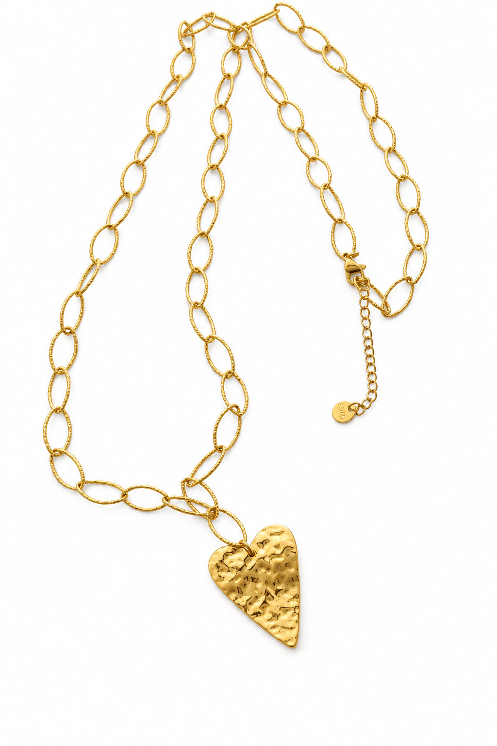 ⭐Collier Sautoir doré cœur🩷