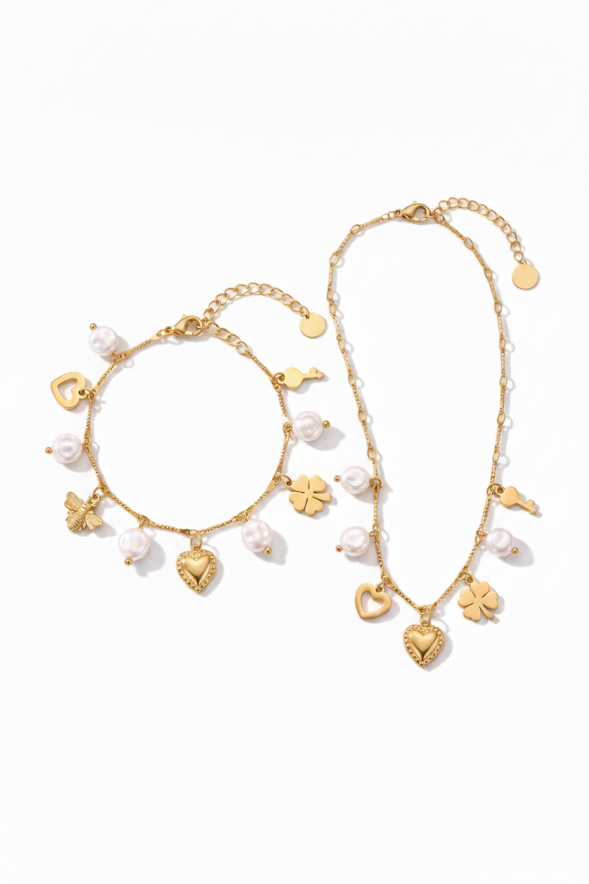 Parure dorée