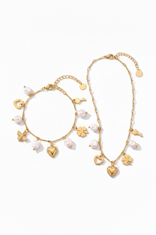 Parure dorée