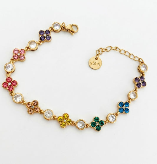 Bracelet doré🌴stock limité 🩷 🦋