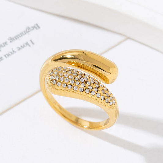 Bague dorée