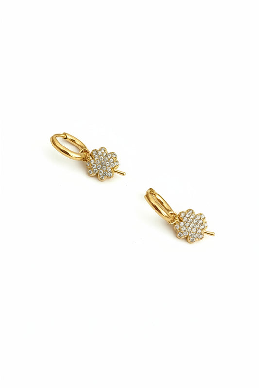 Boucles d'oreilles dorées