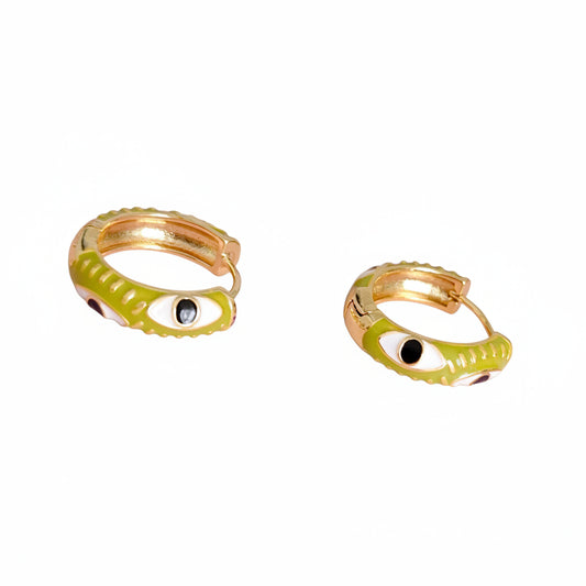 Boucles d'oreilles dorées