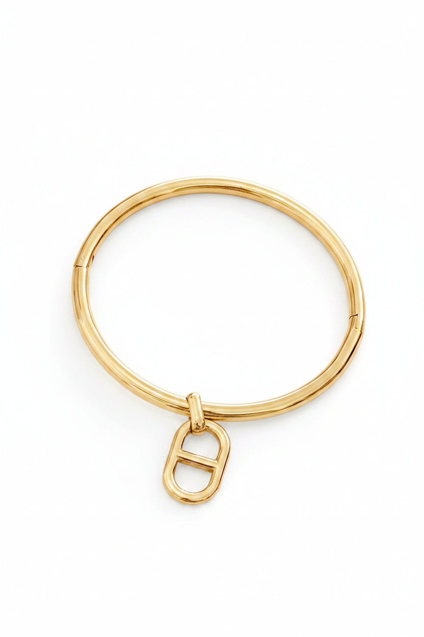 Jonc doré maille marine
